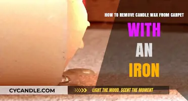 Iron Out Wax: Easy Carpet Cleaning Hack for Candle Spills