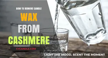 Effective Tips to Remove Candle Wax from Cashmere Safely