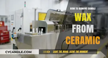 Easy Steps to Remove Candle Wax from Ceramic Surfaces