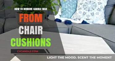 Quick Fixes: Removing Candle Wax from Chair Cushions Easily