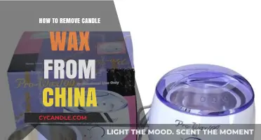 Effective Methods to Remove Candle Wax from China Dishes