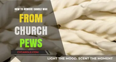 Effective Methods to Remove Candle Wax from Church Pews
