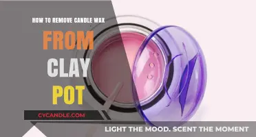 Effective Ways to Remove Candle Wax from Clay Pots Easily