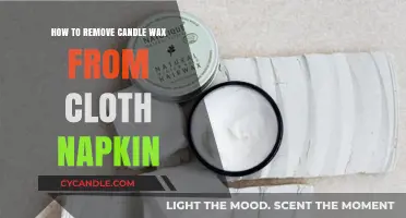 Effortless Tips to Remove Candle Wax from Cloth Napkins