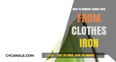 Quick Fix: Removing Candle Wax from Your Clothes Iron Easily