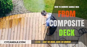 Effective Ways to Remove Candle Wax from Composite Decking