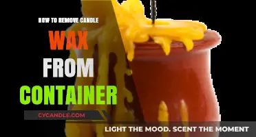 Effortless Ways to Remove Candle Wax from Containers Easily