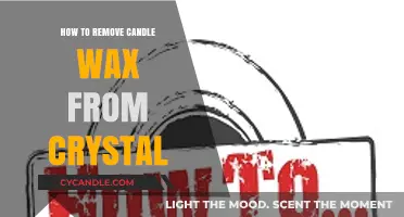 Effortless Ways to Remove Candle Wax from Crystal Surfaces