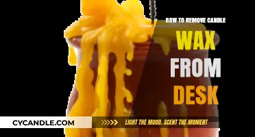 Effective Ways to Remove Candle Wax from Your Desk Easily