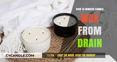 Effective Ways to Remove Candle Wax from Your Drain Easily