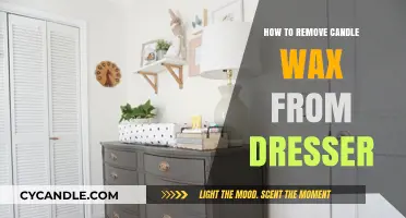 Effective Ways to Remove Candle Wax from Your Dresser Easily