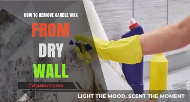 Easy Steps to Remove Candle Wax from Drywall Without Damage