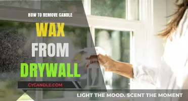 Effective Techniques for Removing Candle Wax from Drywall Surfaces