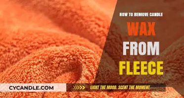 Effective Ways to Remove Candle Wax from Fleece Easily