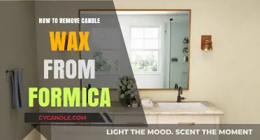 Easy Steps to Remove Candle Wax from Formica Surfaces