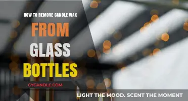 Effortless Ways to Remove Candle Wax from Glass Bottles