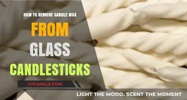 Effortless Wax Removal: Clean Glass Candlesticks Like a Pro