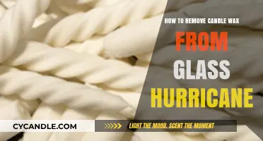 Effortless Ways to Remove Candle Wax from Glass Hurricane Vases