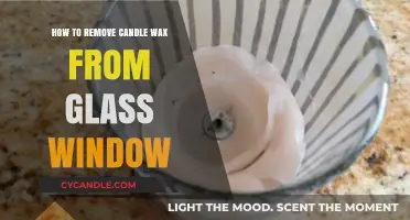 Effective Ways to Remove Candle Wax from Glass Windows Easily