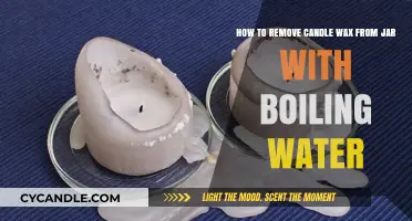 Effortlessly Remove Candle Wax from Jars Using Boiling Water Method