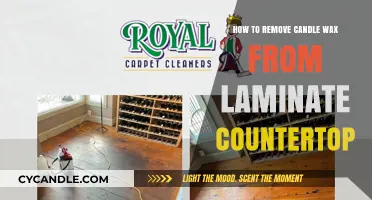 Quickly Remove Candle Wax from Laminate Countertops: Easy DIY Guide