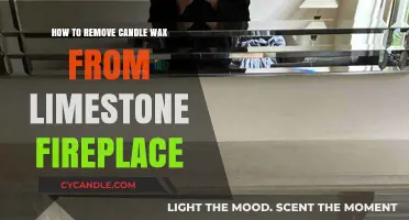 Effective Ways to Remove Candle Wax from Limestone Fireplaces