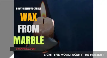 Effective Ways to Safely Remove Candle Wax from Marble Surfaces