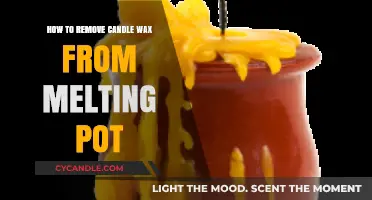 Effective Methods to Remove Candle Wax from Your Melting Pot
