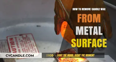 Effortless Ways to Remove Candle Wax from Metal Surfaces