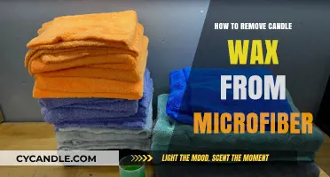 Effective Tips to Remove Candle Wax from Microfiber Surfaces