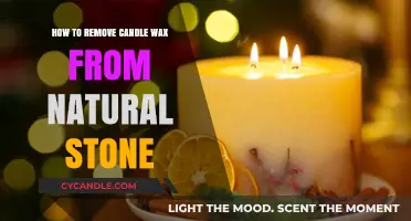 Effective Ways to Remove Candle Wax from Natural Stone Surfaces