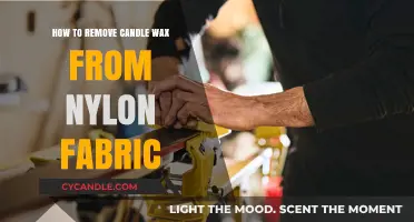 Effective Methods to Remove Candle Wax from Nylon Fabric Easily