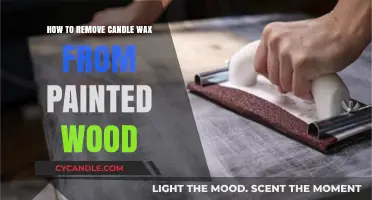 Easy Steps to Remove Candle Wax from Painted Wood Surfaces
