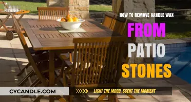 Effective Ways to Remove Candle Wax from Patio Stones Easily
