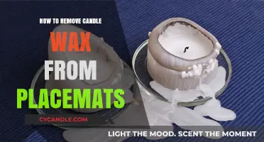 Quick Tips: Removing Candle Wax from Placemats Easily and Safely