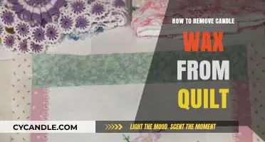 Effective Methods to Remove Candle Wax from Your Quilt Easily