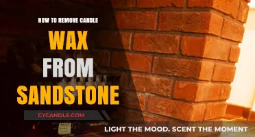 Effective Techniques for Removing Candle Wax from Sandstone Surfaces