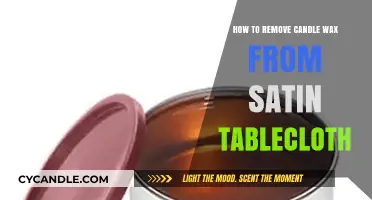 Effortless Satin Tablecloth Wax Removal: Quick Tips for Candle Cleanup