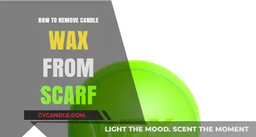 Effective Ways to Remove Candle Wax from Your Delicate Scarf