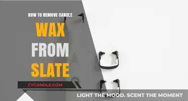 Effective Methods to Remove Candle Wax from Slate Surfaces