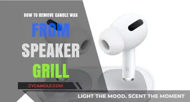 Effective Ways to Clean Candle Wax Off Speaker Grills Easily