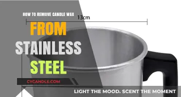 Effortless Wax Removal: Clean Candle Residue from Stainless Steel Surfaces