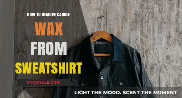 Easy Steps to Remove Candle Wax from Your Sweatshirt