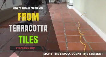 Effective Ways to Remove Candle Wax from Terracotta Tiles