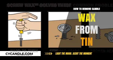 Effective Methods to Remove Candle Wax from Tin Containers Easily