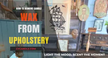 Quickly Clean Upholstery: Effective Methods to Remove Candle Wax Stains