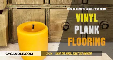 Easy Steps to Remove Candle Wax from Vinyl Plank Flooring