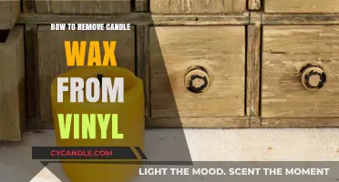 Effective Methods to Remove Candle Wax from Vinyl Surfaces