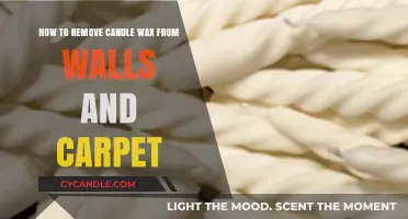 Effective Tips to Remove Candle Wax from Walls and Carpet