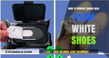 Effortless Wax Removal: Clean Candle Wax from White Shoes Easily